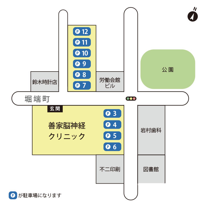 駐車場図